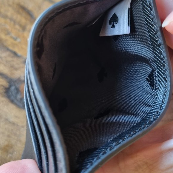 Kate Spade Staci slim credit card holder/case, black - Picture 4 of 4